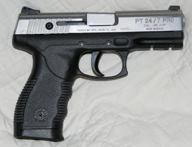 My Taurus 24/7 Pro pistol  .45 ACP